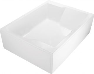 Ванна акриловая Cezares PLANE_DUO-190-145-51-W37